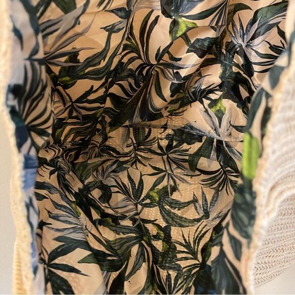 Victoria’s Secret woven basket boho tote beach bag paradise 2020 limited edition - Picture 5 of 10